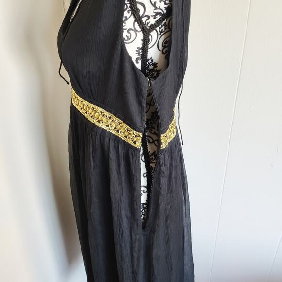 Spenser Jeremy Black Silk Mini Dress - Picture 2 of 4